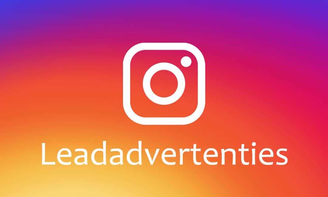 Leadadvertentie toegevoegd op Instagram