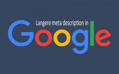 Google verlengt meta descriptions