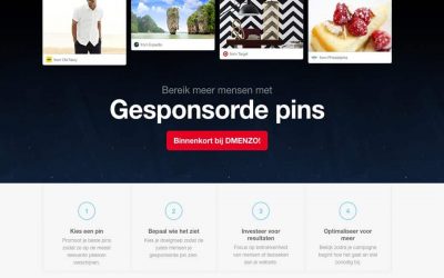 Update: Adverteren op Pinterest ook in Nederland gestart